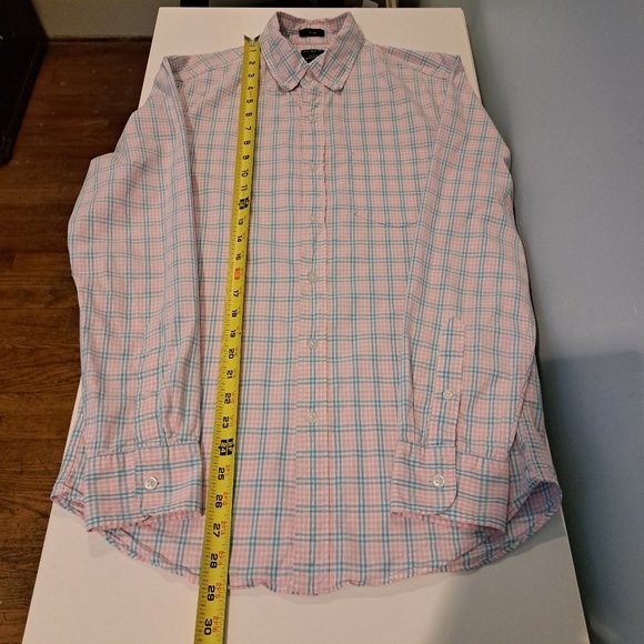 J. Crew Slim Flex Washed men's small long sleeve button down shirt style AF846 - Picture 11 of 13